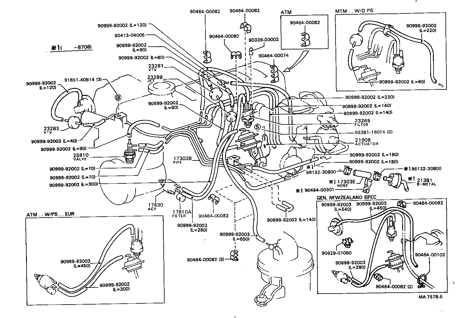 21381-71030 BIMETAL, THERMOSTATIC product image