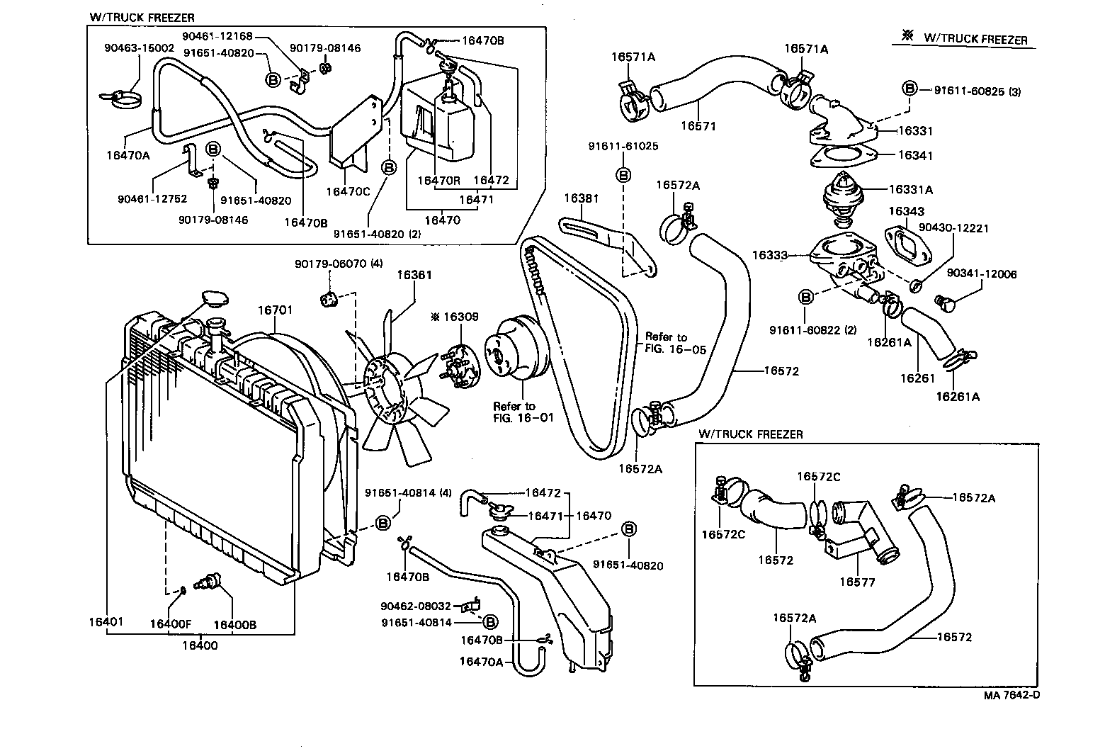 16381-56040 BAR, FAN BELT ADJUSTING product image