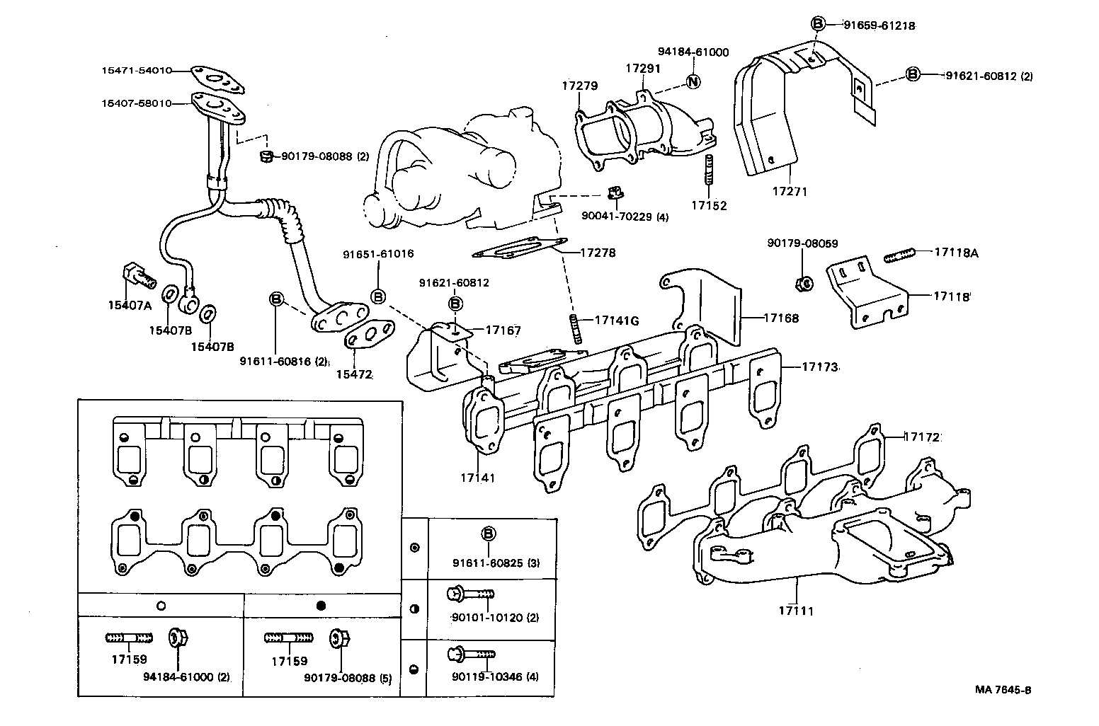 17111-58010 MANIFOLD, INTAKE product image