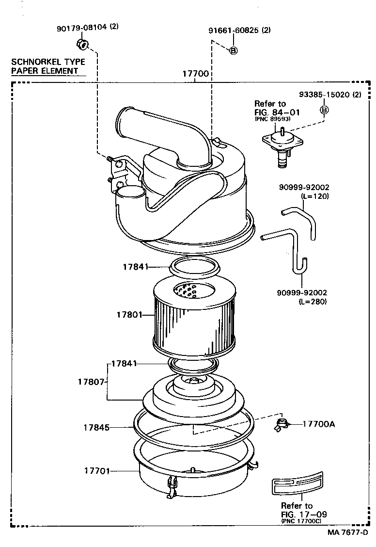 17730-56040 PRECLEANER ASSY, AIR W/HOSE product image