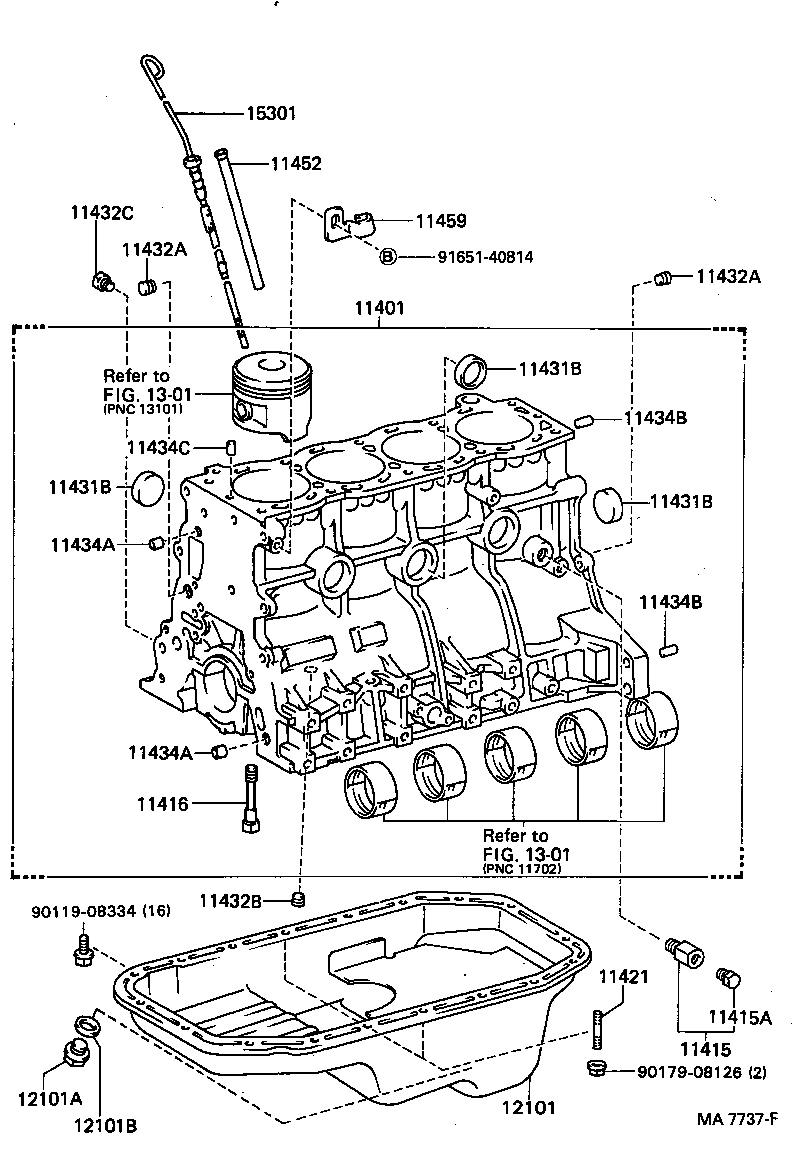 12111-78020 PAN SUB-ASSY, OIL product image