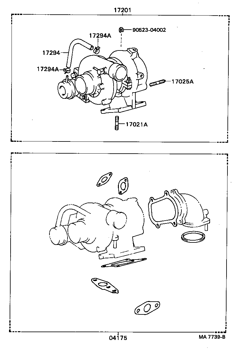17111-58011 MANIFOLD, INTAKE product image