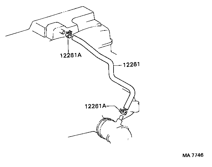 12251-56040 CLAMP, VENTILATION TUBE product image