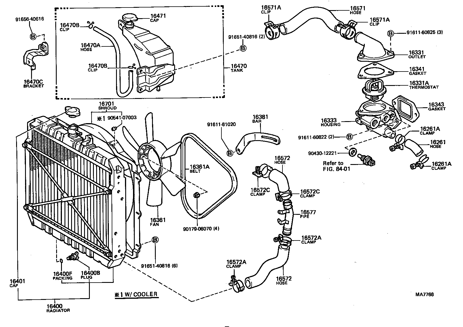16361-56050 FAN product image