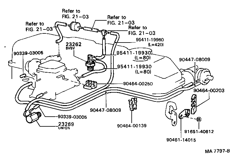 89570-89103 VALVE ASSY, VACUUM SWITCHING product image