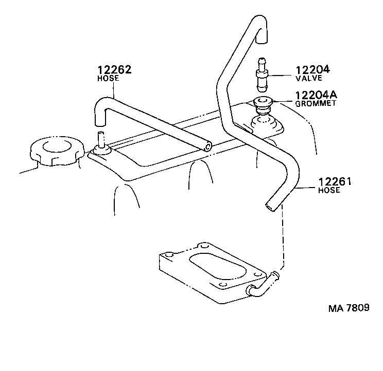 90464-00521 CLAMP(FOR VENTILATION HOSE) product image