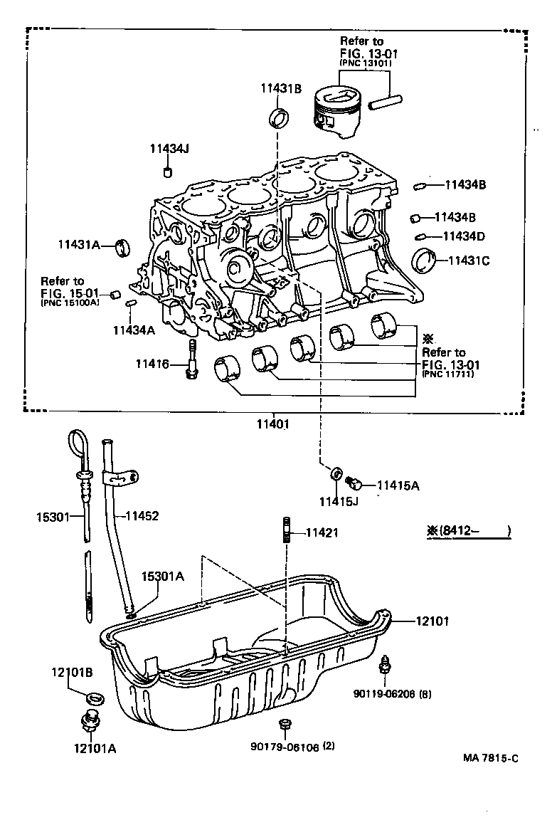 90430-22003 GASKET, STRAIGHT SCREW PLUG NO.3(FOR CYLINDER BLOCK) product image