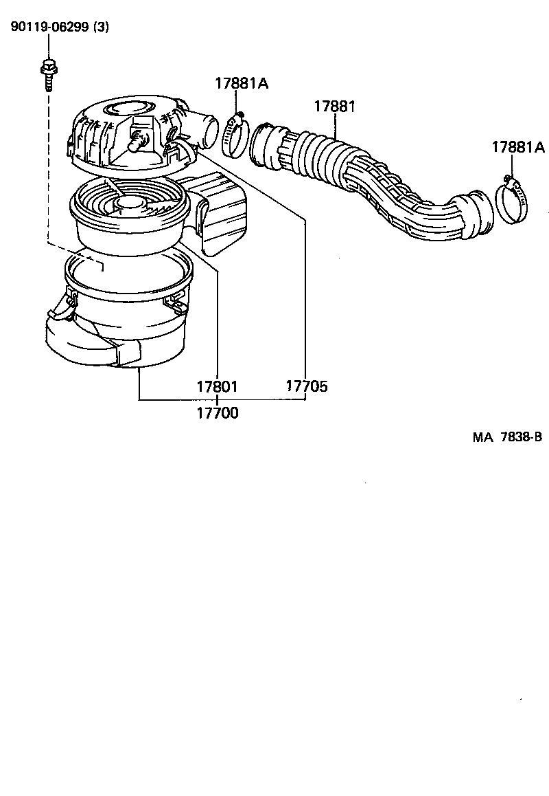 17943-11010 PROTECTOR, INTERCOOLER product image