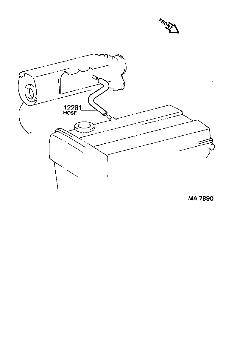 96132-31000 CLIP(FOR VENTILATION TUBE) product image