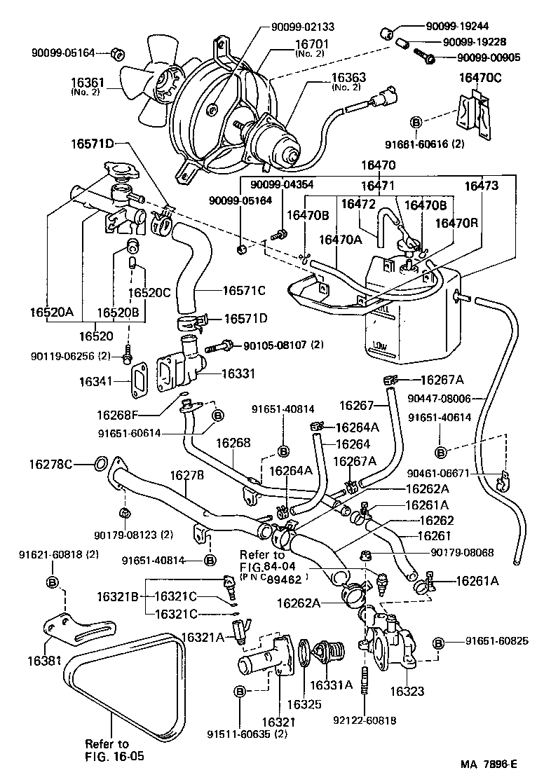 16323-16050 HOUSING, WATER INLET product image