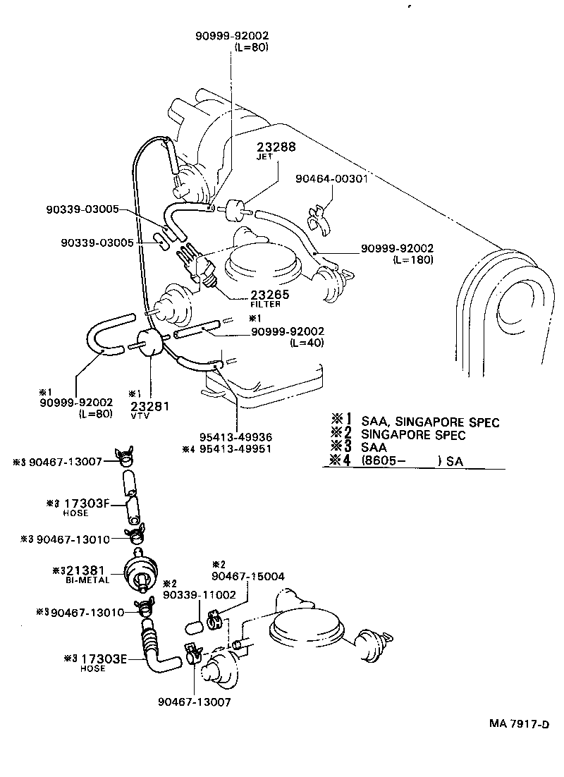 17630-70010 VALVE ASSY, AIR CONTROL product image