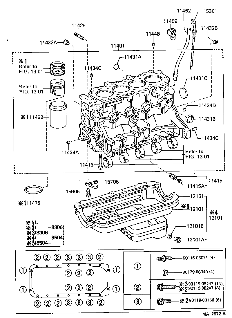12101-54080 PAN SUB-ASSY, OIL product image