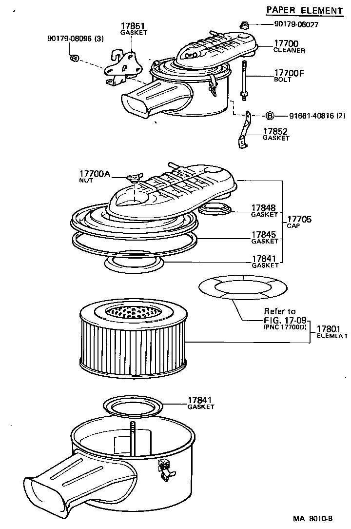 53208-90A00 DUCT, COOL AIR INTAKE, NO.2 product image
