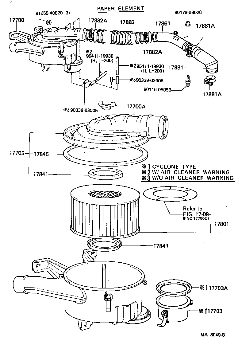 53208-90A00 DUCT, COOL AIR INTAKE, NO.2 product image