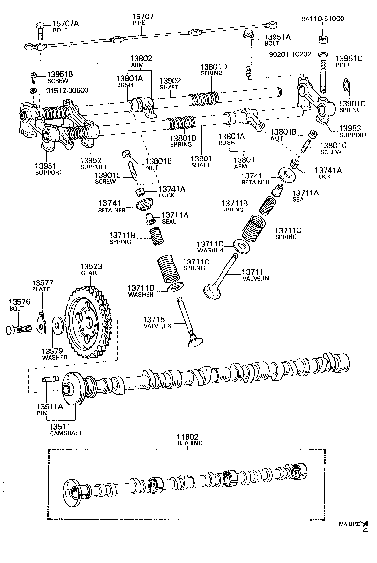 11803-40011 BEARING SET, CAMSHAFT product image