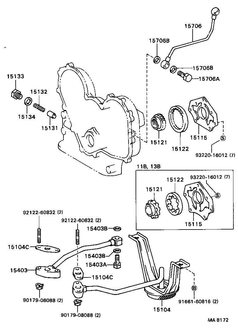 15121-56040 GEAR, OIL PUMP DRIVE product image