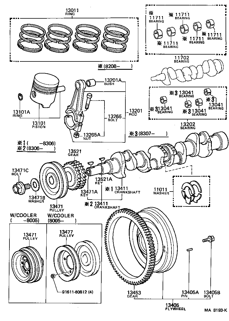 13453-13020 GEAR, FLYWHEEL RING product image