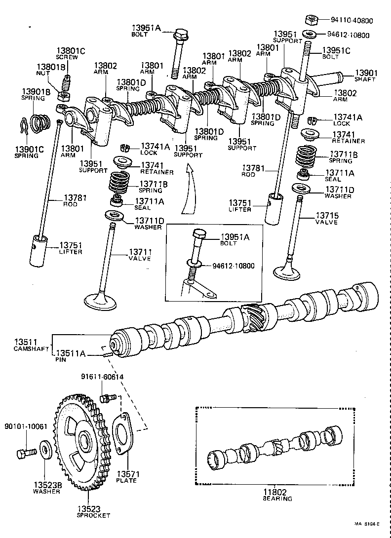 13523-22011 GEAR OR SPROCKET, CAMSHAFT TIMING product image