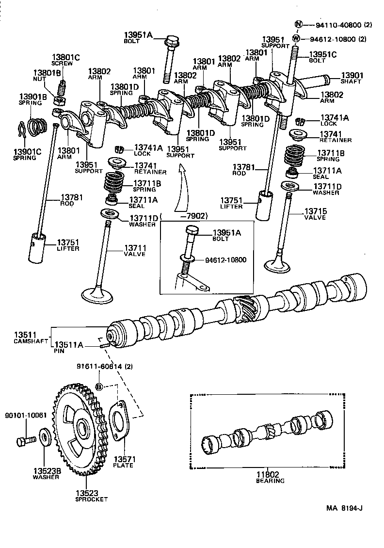 13523-25010 GEAR OR SPROCKET, CAMSHAFT TIMING product image
