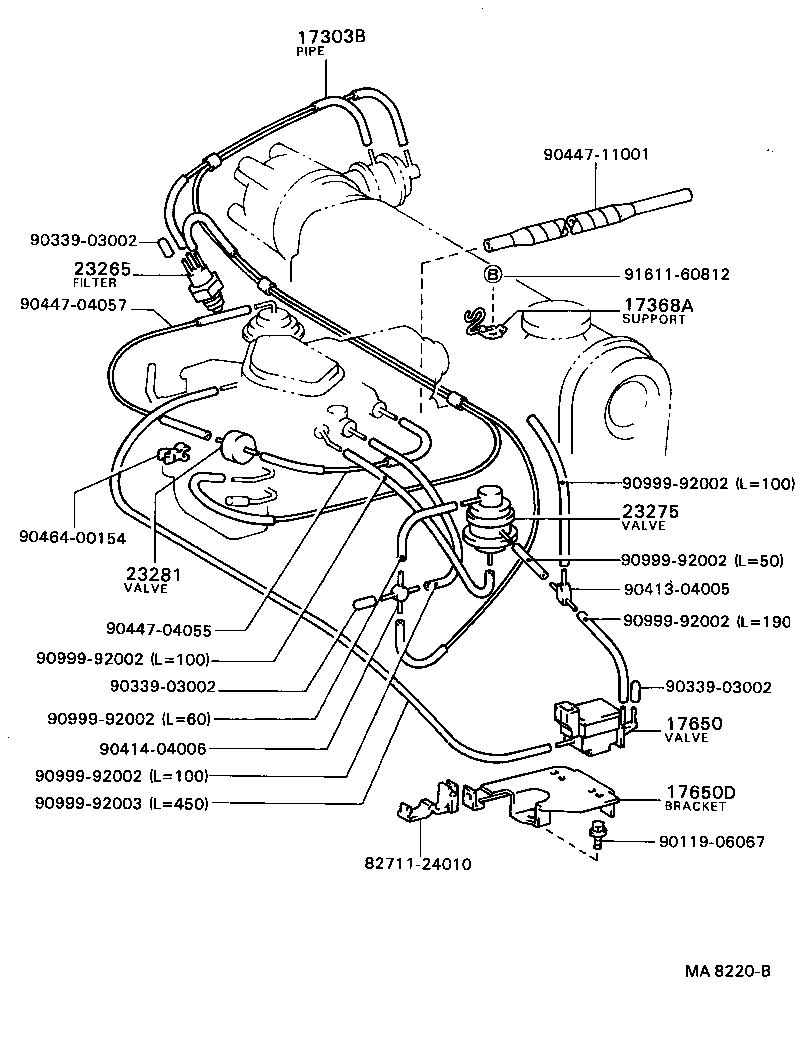 17630-70010 VALVE ASSY, AIR CONTROL product image