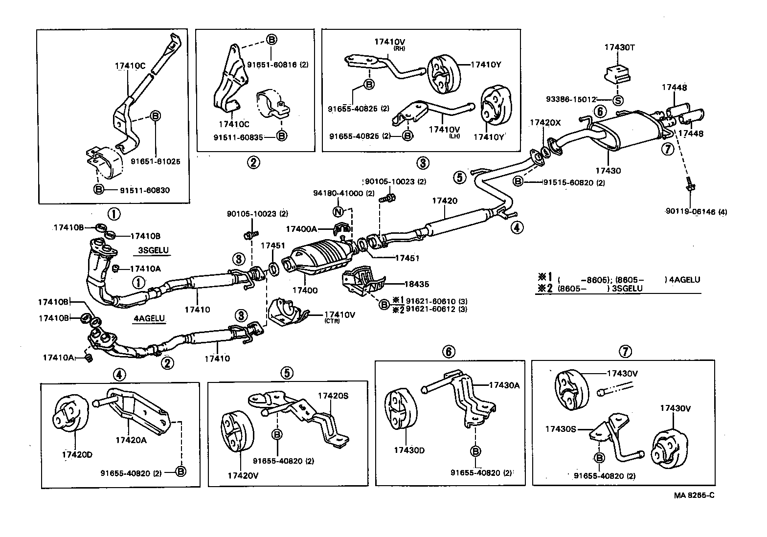 17430-15270 PIPE ASSY, EXHAUST, TAIL product image