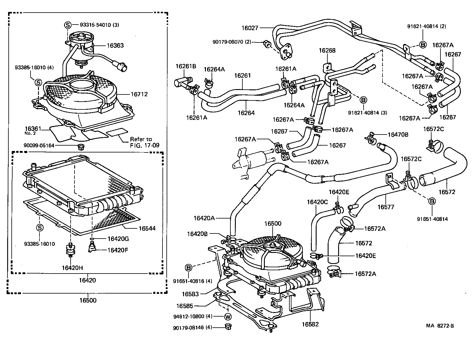 16381-54030 BAR, FAN BELT ADJUSTING product image