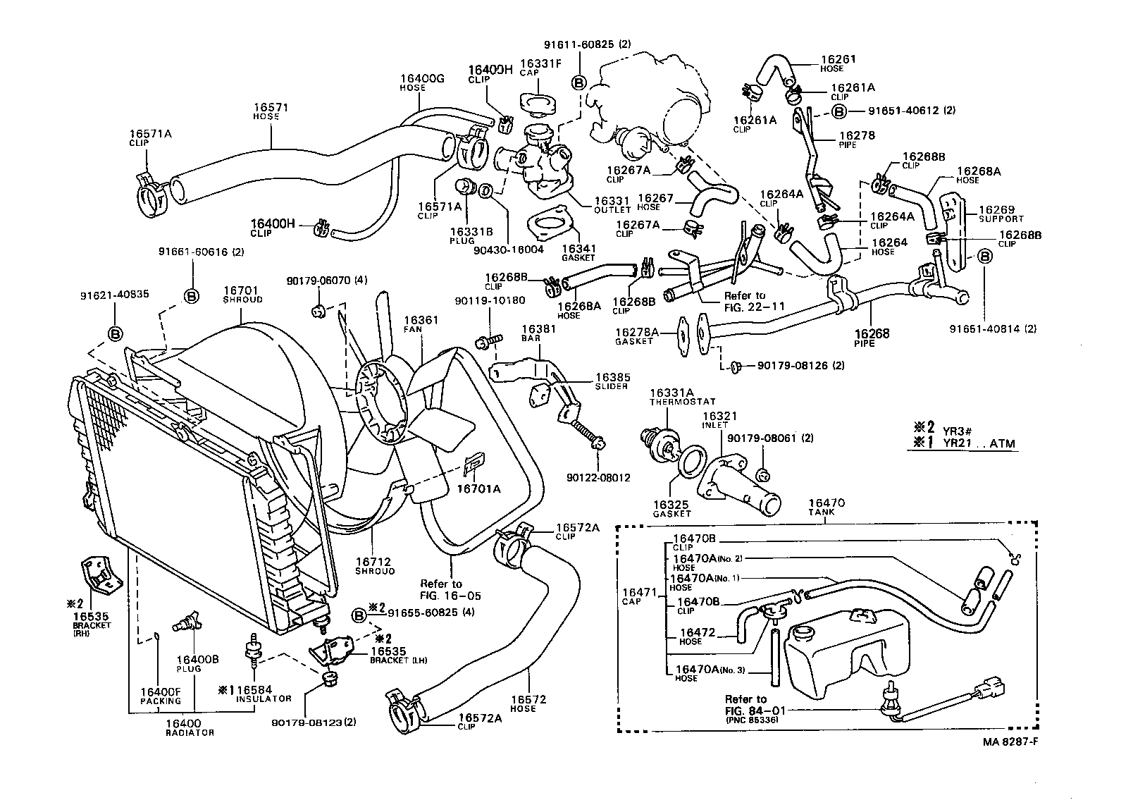 16400-64512 RADIATOR ASSY product image