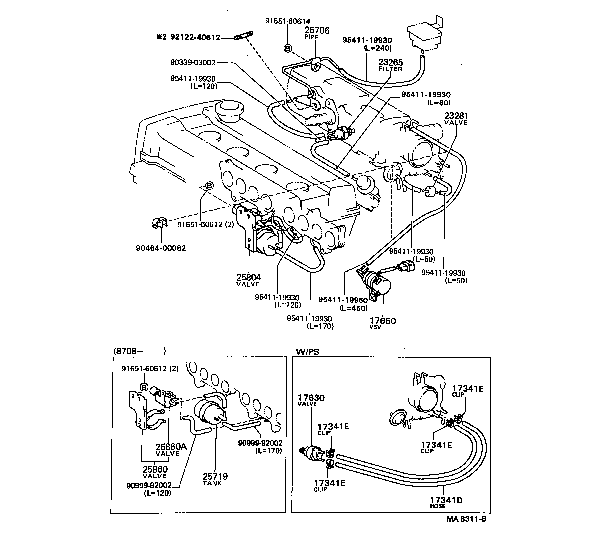 17630-16020 VALVE ASSY, AIR CONTROL product image