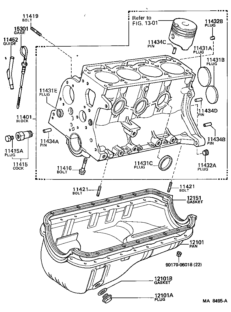 12101-64030 PAN SUB-ASSY, OIL product image
