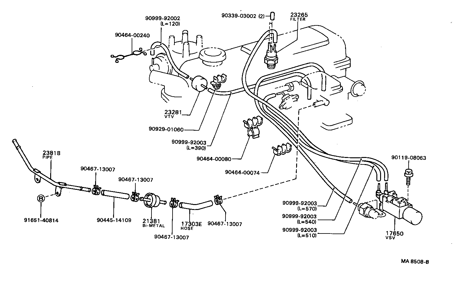 17300-73020 VALVE ASSY, AIR CONTROL product image