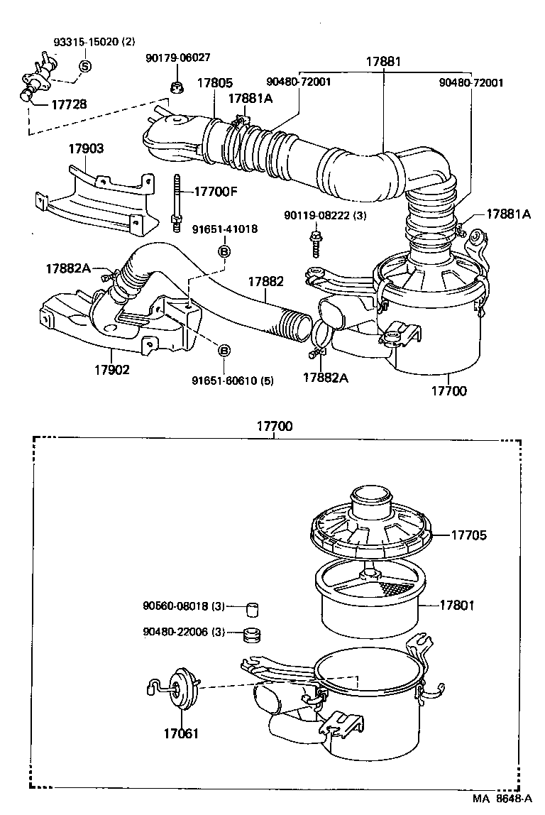 17061-13040 DIAPHRAGM SUB-ASSY product image