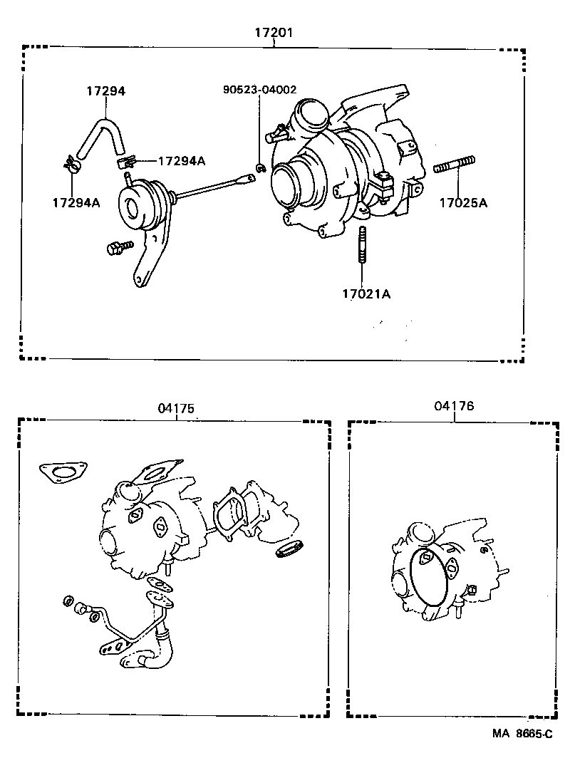 17111-68023 MANIFOLD, INTAKE product image