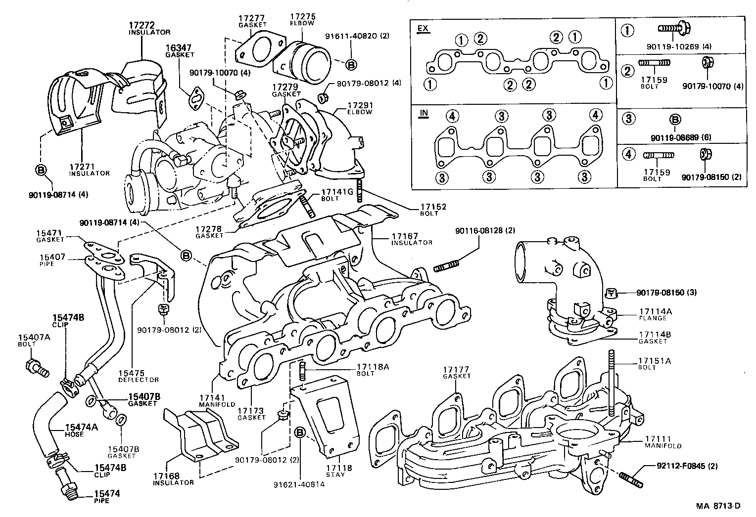 17111-58011 MANIFOLD, INTAKE product image