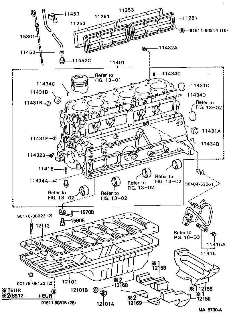 11253-61010 GASKET, VALVE PUSH ROD COVER product image