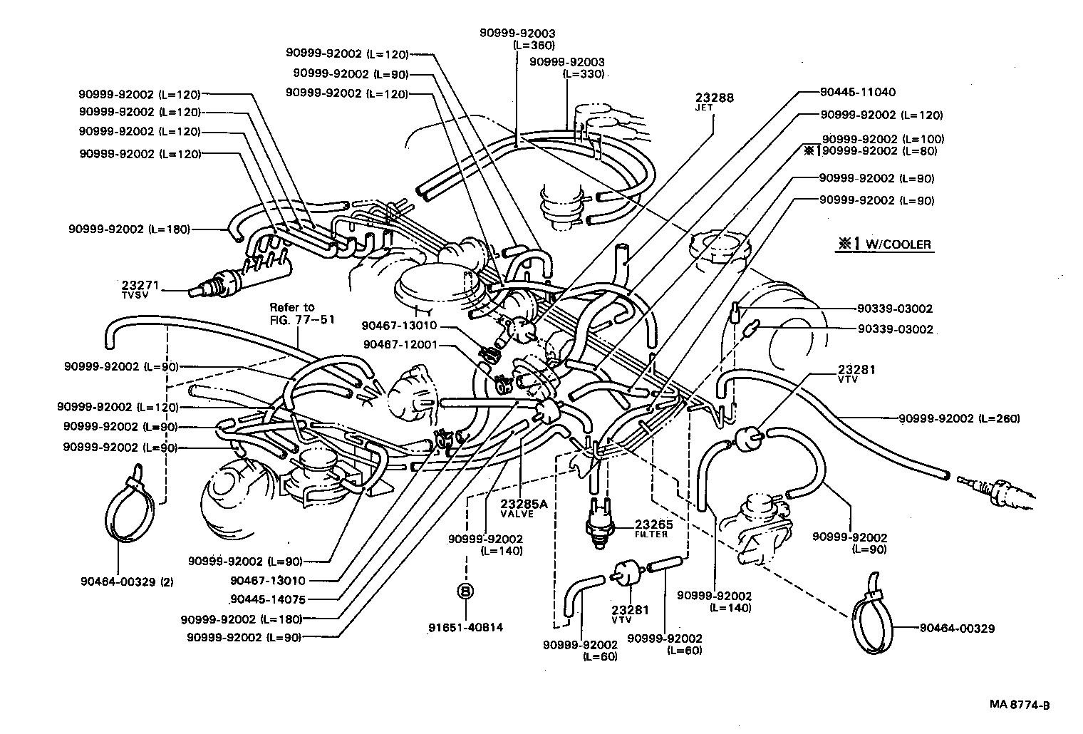 17630-70010 VALVE ASSY, AIR CONTROL product image
