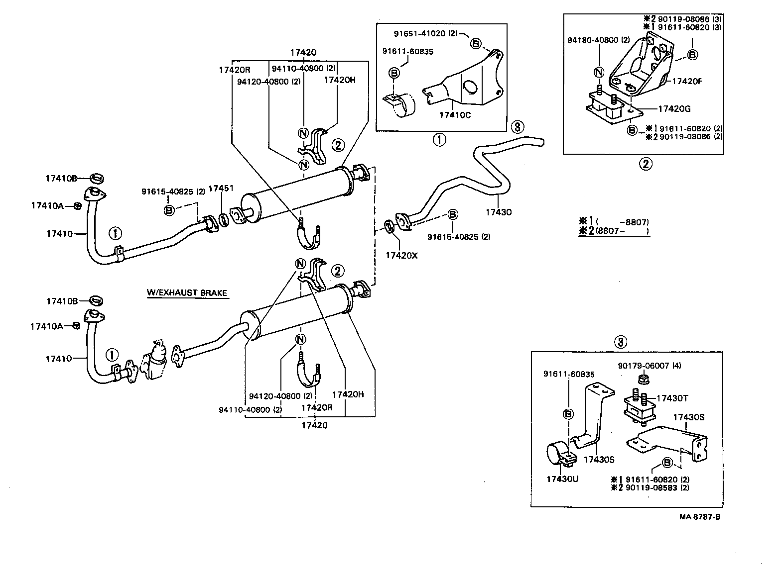 17430-58271 PIPE ASSY, EXHAUST, TAIL product image