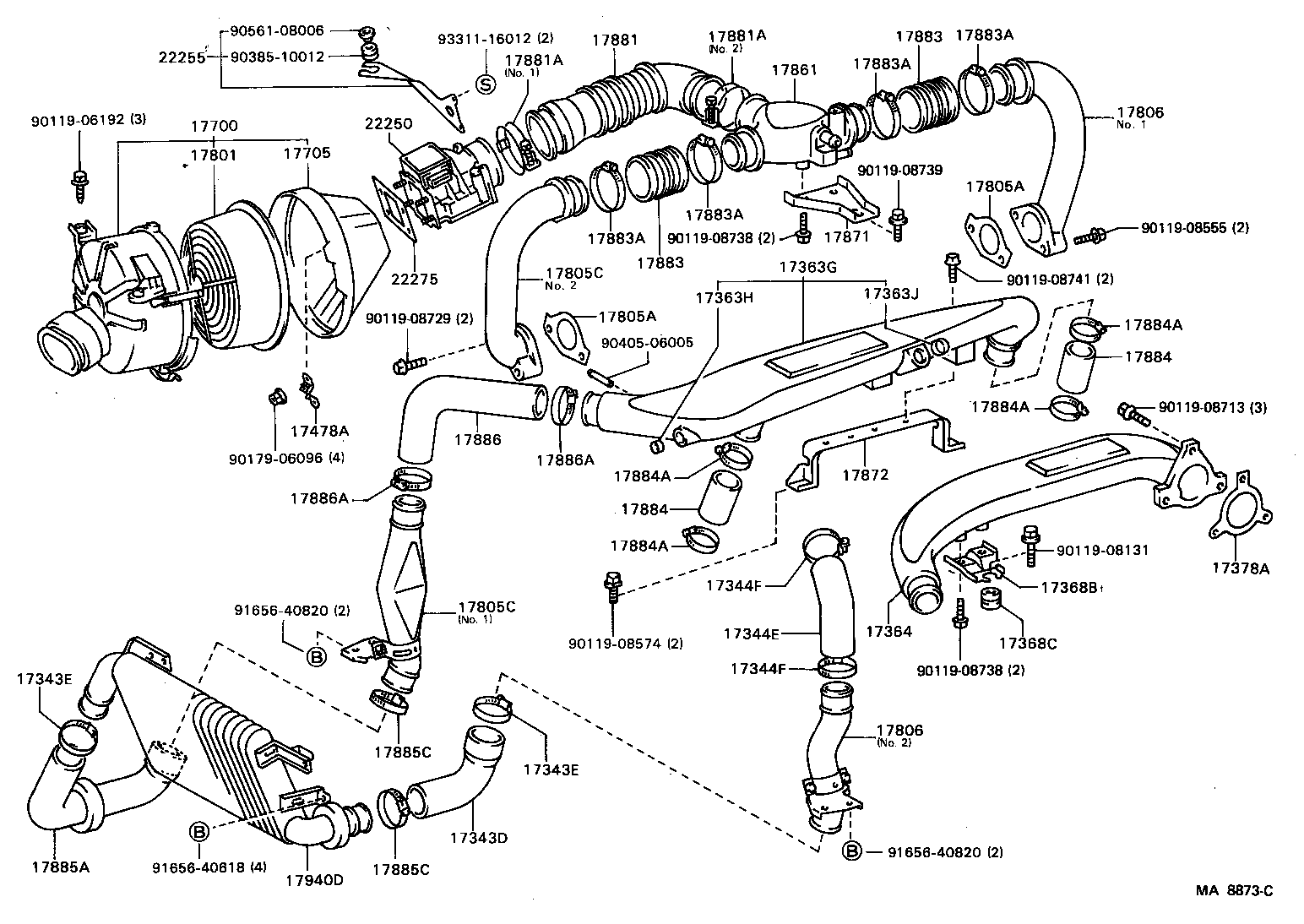 17700-70060 CLEANER ASSY, AIR product image