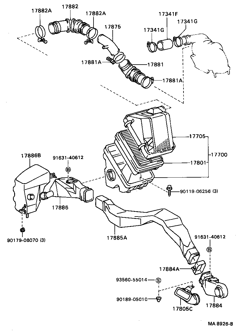 17943-11020 PROTECTOR, INTERCOOLER product image