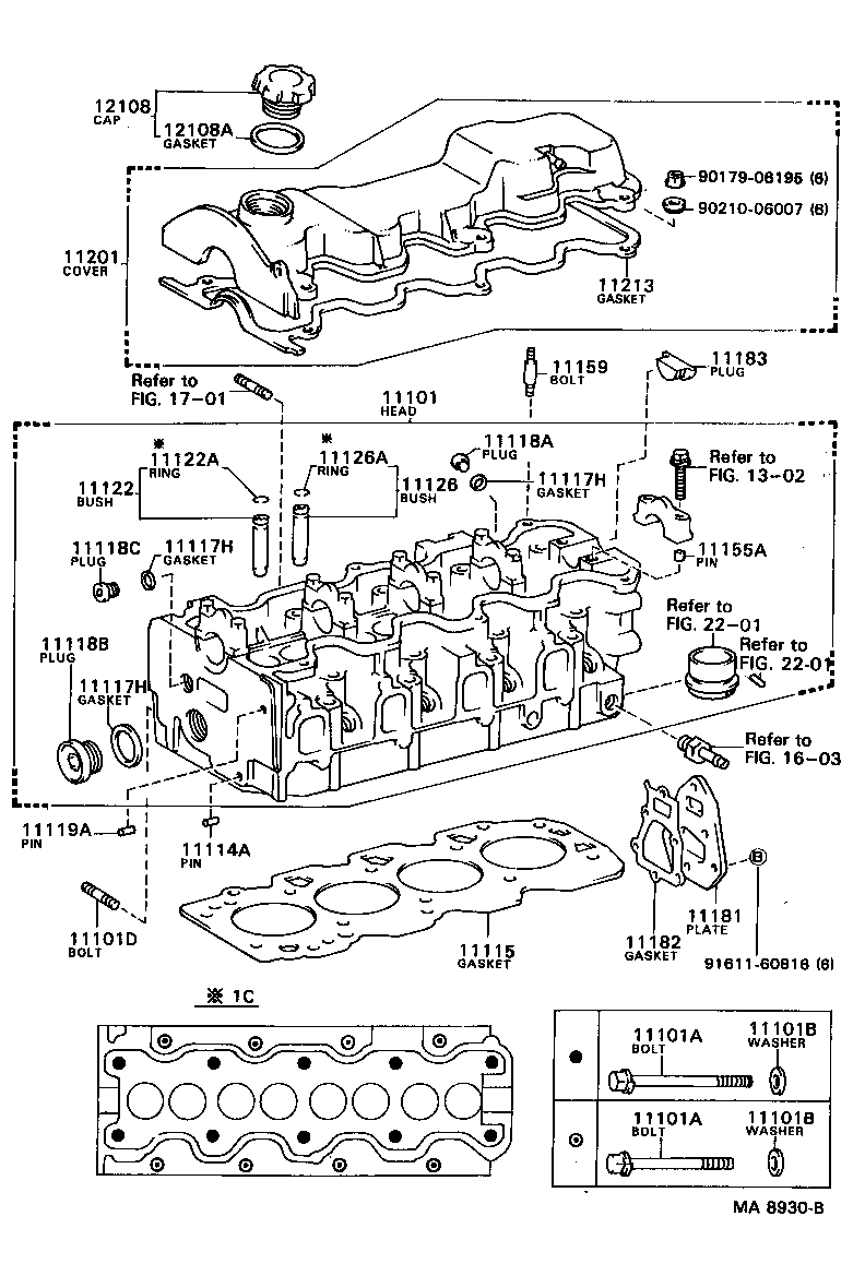 11115-71011 GASKET, CYLINDER HEAD product image