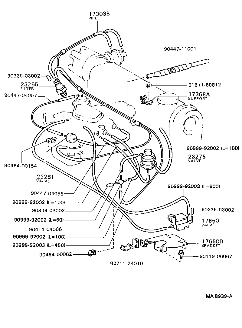17630-70010 VALVE ASSY, AIR CONTROL product image