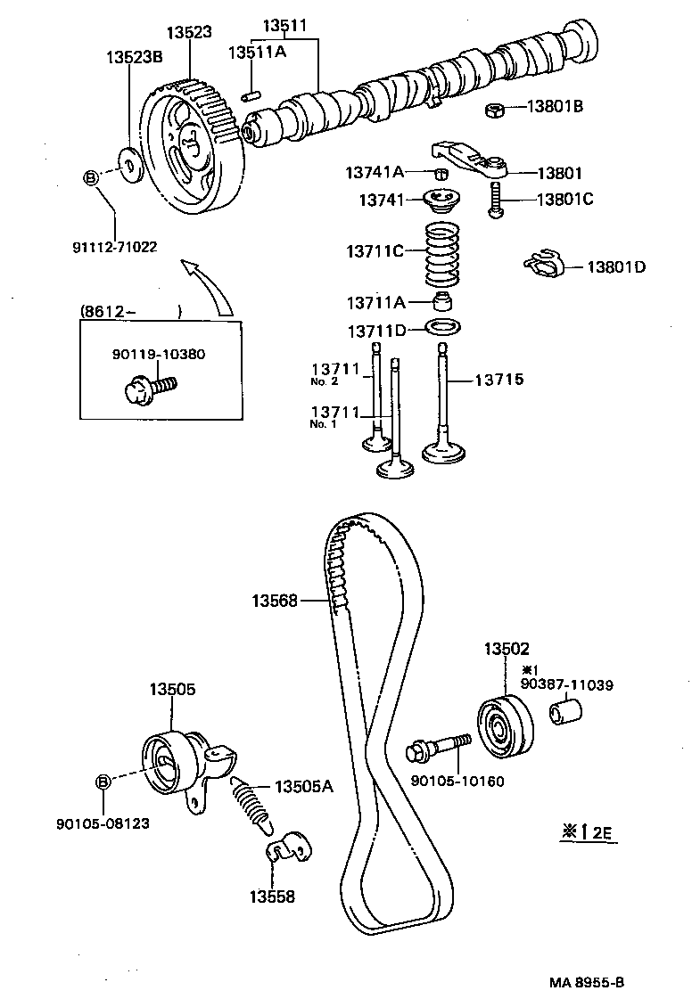13715-55010 VALVE, EXHAUST product image
