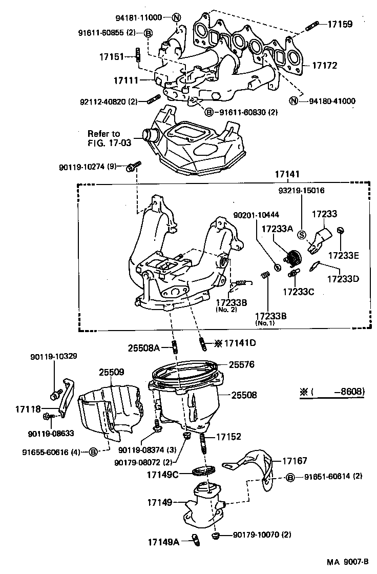 17065-16010 PLATE SUB-ASSY, ROTOR HOUSING, RR product image