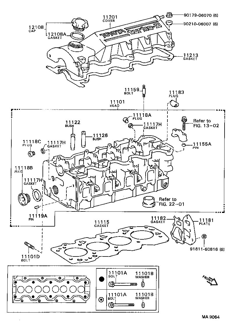 11202-62010 COVER SUB-ASSY, CYLINDER HEAD product image