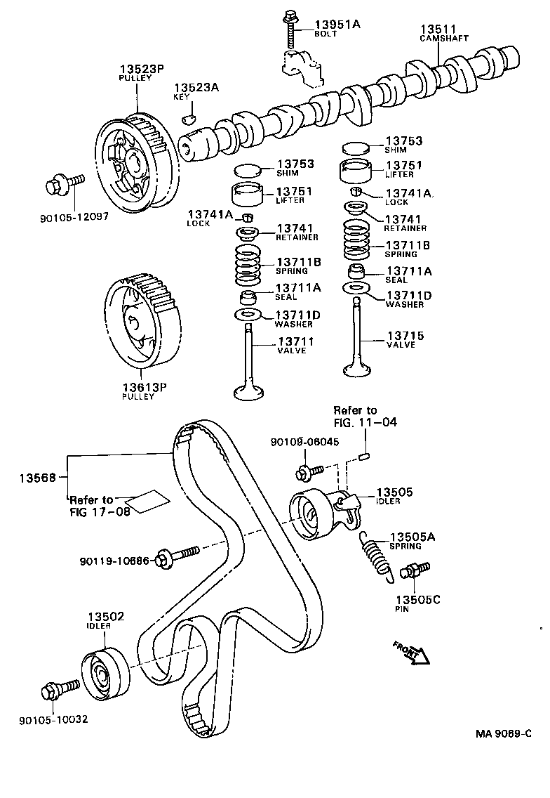 13511-64071 CAMSHAFT product image