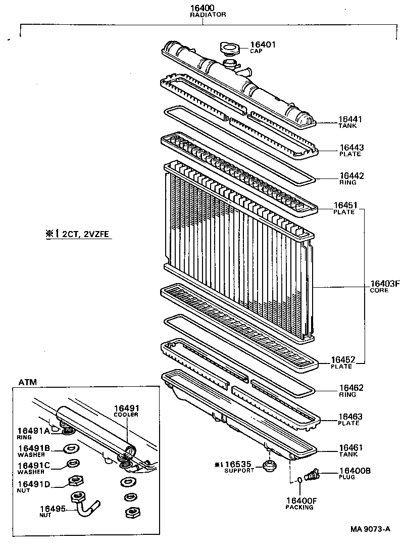 16332-64011 PIPE, WATER OUTLET, NO.1 product image