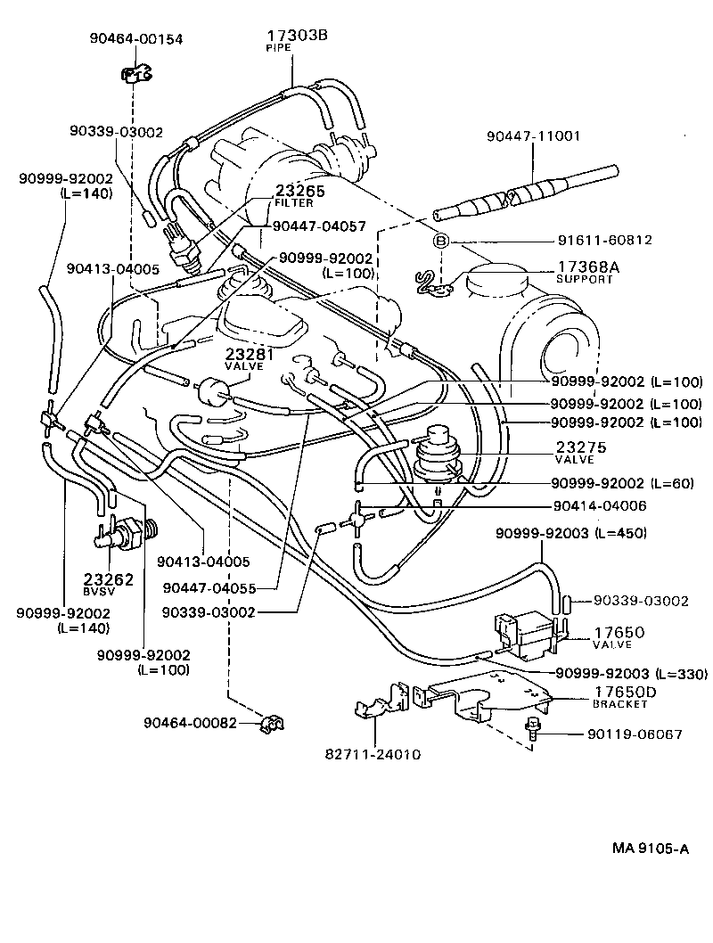 17630-70010 VALVE ASSY, AIR CONTROL product image