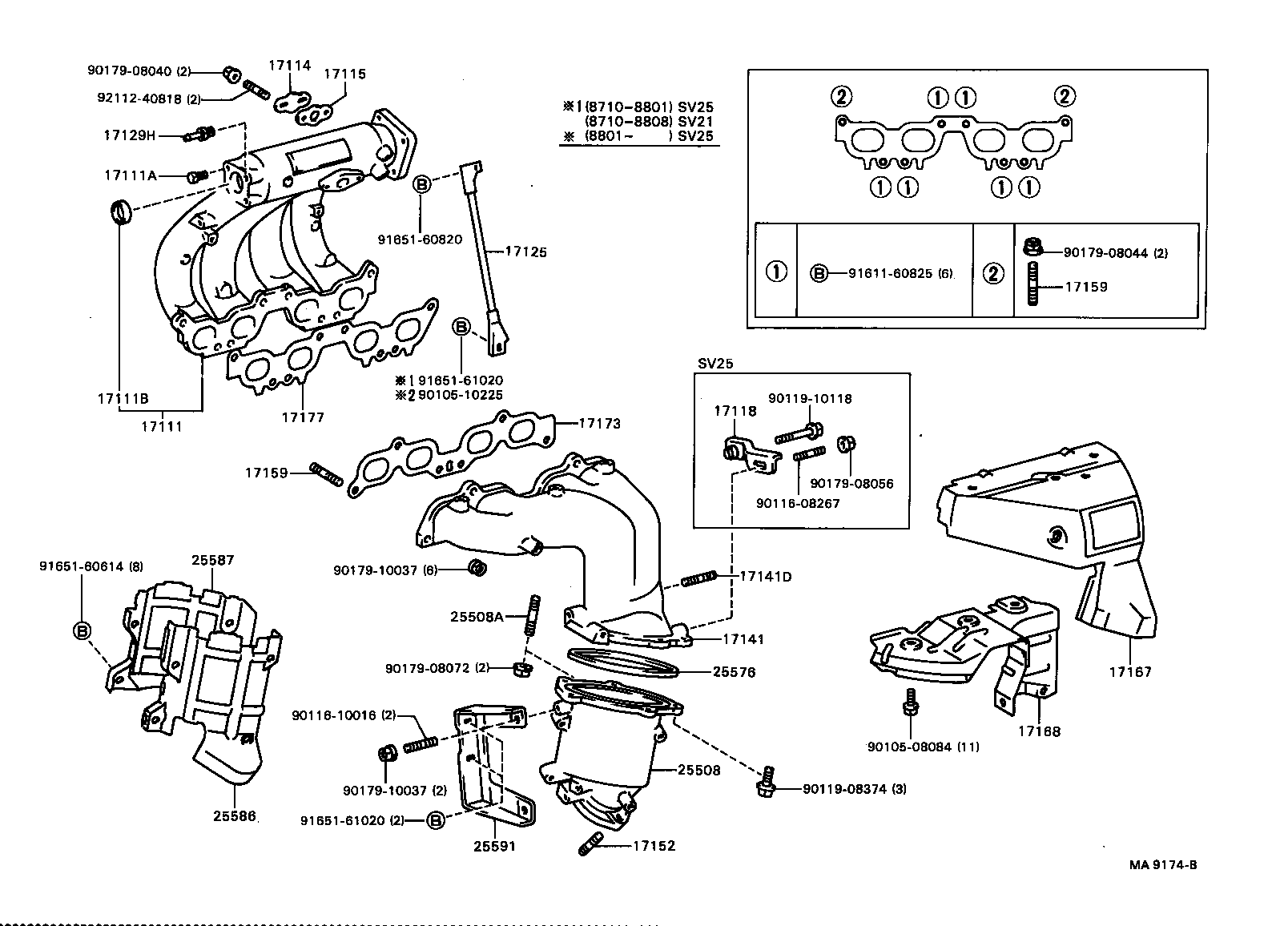 17111-62010 MANIFOLD, INTAKE product image