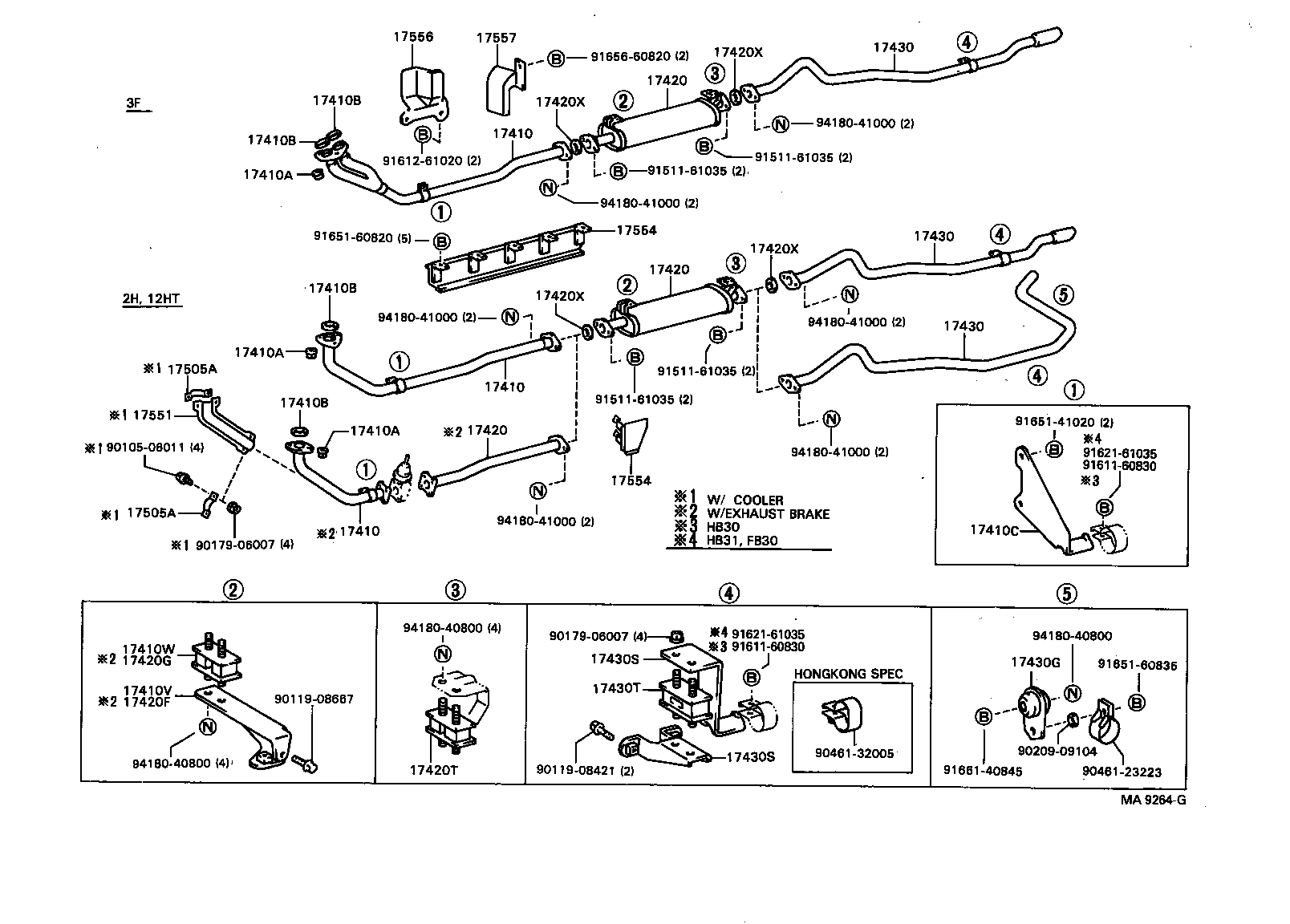 17405-56220 PIPE ASSY, EXHAUST, TAIL product image