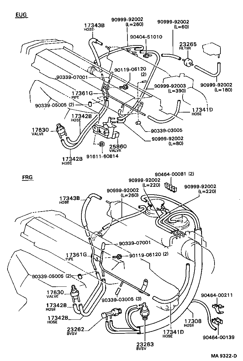 90910-12077 VALVE ASSY, VACUUM SWITCHING product image