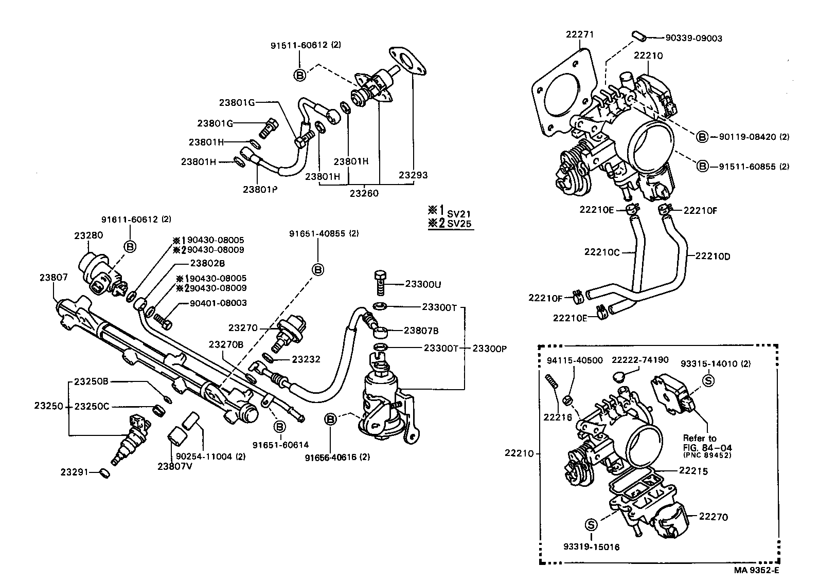 23209-63011 INJECTOR ASSY, FUEL product image